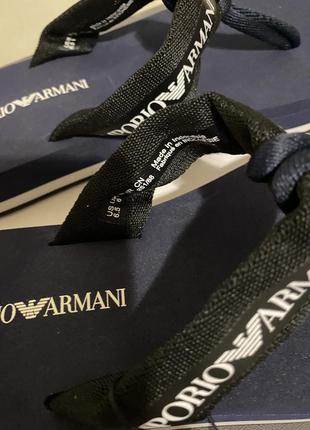 Шльопанці /вьєтнамки 39 emporio  armani