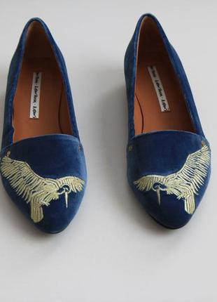 & other stories бархатные лоферы балетки туфли p.36