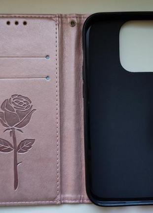 Чехол-книжка " роза"    для  iphone 14 pro3 фото
