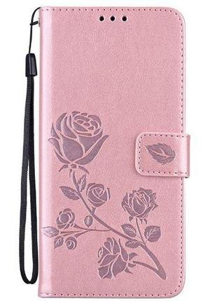Чехол-книжка "роза" для xiaomi redmi note 5