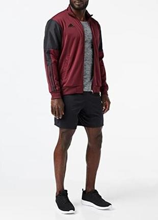 Бордовая спортивная куртка,ветровка,олимпийка со вставками adidas soccer tiro,оригинал10 фото