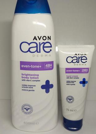 Лосьон для тела "выравнив тон кожи "avon care 400ml.3 фото