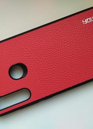 Чехол mofi  для xiaomi redmi note 8 красный1 фото