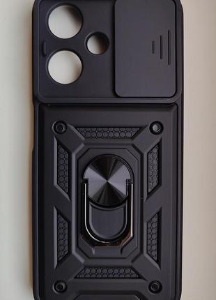 Чехол бронированный противоударный мобильный телефон infinix hot 30 play nfc (x6835b)