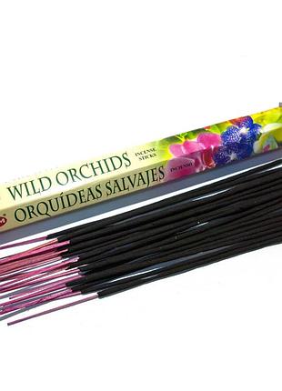 Пахощі wild orchid (дика орхідея) (hem) (20 шт) (дивіться опис) ароматичні палички