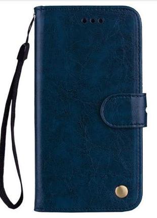 Чохол-книжка " класичний" для case для new samsung galaxy a6-,6+ 2018 a600 a6+ j8 2018 sm-a605 (синій колір)