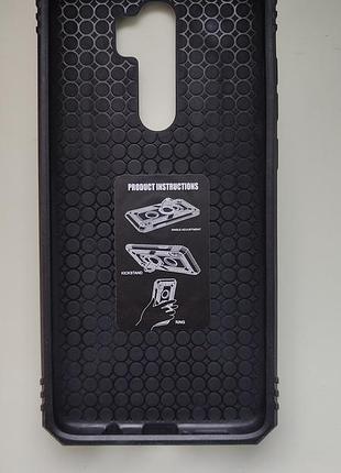 Чехол бронированный противоударный для xiaomi redmi note 8 pro 2