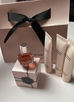 Flowerbomb viktor & rolf подарочный набор