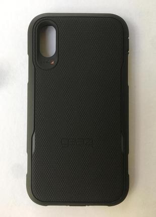 Чохол протиударний gear4 platoon для iphone xr (6.1") black7 фото