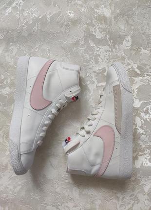 Кроссовки блейзер nike mid'pink foam4 фото