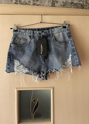 Шорты джинсовые prettylittlething plt
