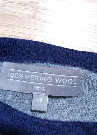 550 грн. merino wool
мериносовый термореглан next.m/s. унисекс
подойдет и на мужчину и на женщину 
указано 14 р. точнее по замерам 
100% merino wool4 фото