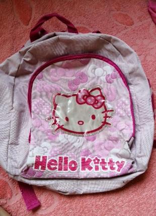 Рюкзак китти бледно розовый