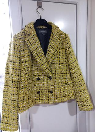 Пальто - пиджак твидовое в стиле old money3 фото