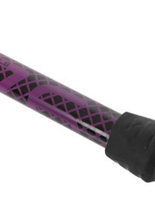 Палка гимнастическая 3-х секционная бодибар body bar zelart fi-9994-8 вес 8кг черный-фиолетовый