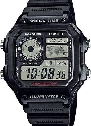 Годинник casio ae-1200whd-1avcf. оригінал.