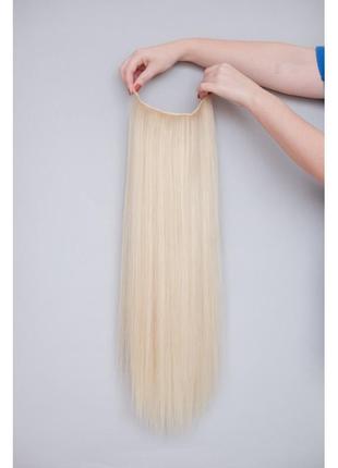 Одиночная тресса мелированный блонд ровные волосы2 фото