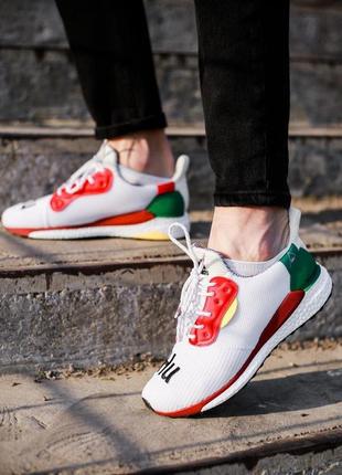 Adidas solar hu glide st white