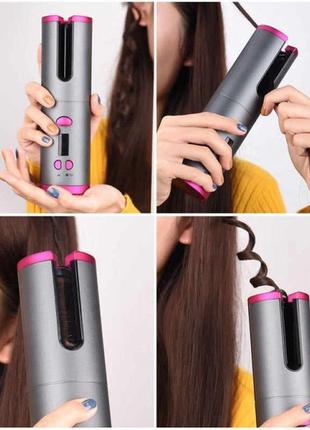 Стайлер для завивки волос,плойка авто-бегуди для завивки волос беспроводной ramindong hair curler2 фото