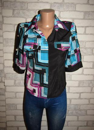 Коротка сорочка xs принт
