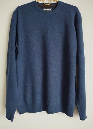 Теплий вовняний светр barbour