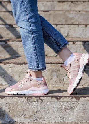 Adidas nite jogger w vapour pink4 фото