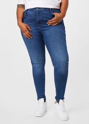 Джинси levi's® plus size 720 high rise skinny jeans4 фото