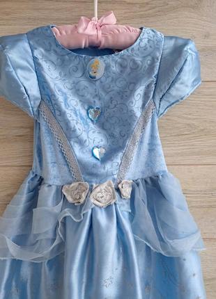 Платье золушки принцессы disney 3-4г2 фото