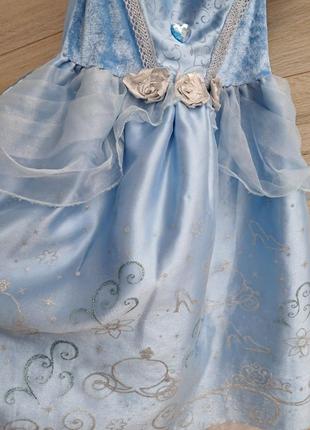 Платье золушки принцессы disney 3-4г4 фото
