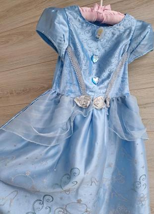 Платье золушки принцессы disney 3-4г6 фото