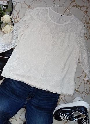 Ажурна блузка