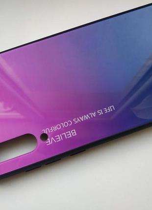 Чехол градиент стеклянный для xiaomi mi 9