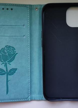 Чехол-книжка " роза"    для  iphone 13 iphone 143 фото