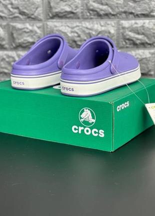 Crocs жіночі сабо фіолетового кольору крокси розміри 36-417 фото