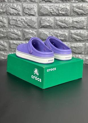 Crocs жіночі сабо фіолетового кольору крокси розміри 36-415 фото