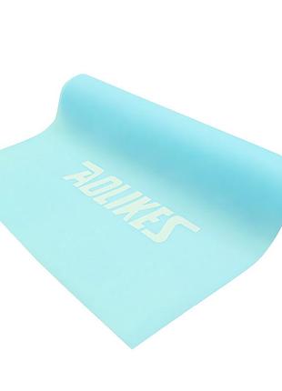Еластична стрічка aolikes ld-3605 turquoise 150 см для йоги та пілатесу фітнесу та силових тренувань