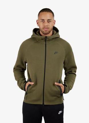 Кофта муж. nike tech fleece full-zip hoodie (арт. fb7921-222)