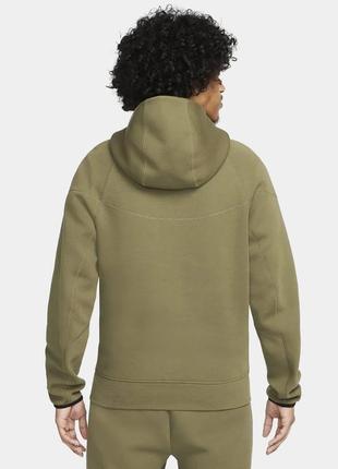 Кофта муж. nike tech fleece full-zip hoodie (арт. fb7921-222)3 фото