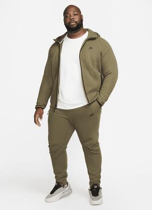 Кофта муж. nike tech fleece full-zip hoodie (арт. fb7921-222)7 фото