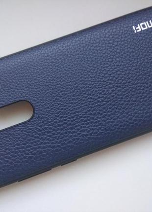 Чехол mofi для xiaomi redmi note 8 pro синий