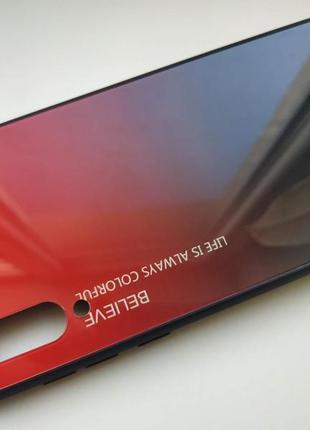 Чехол градиент стеклянный для xiaomi mi 9