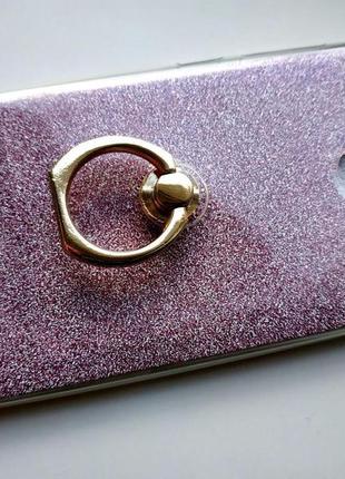 Чехол силиконовый с кольцом xiaomi redmi 4x