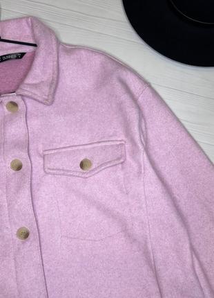 Рожева сорочка куртка від dunnes stores3 фото