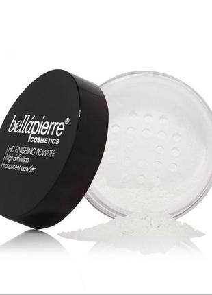 Bellapierre cosmetics hd безбарвна фіксуюча розсипчаста пудра, 6,5 гр2 фото