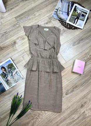 Акция до 31.08🔥only стильное игривое платье с рюшами в трендовом оттенке 😍