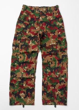 Vintage swiss army alpenflage combat pants trousers camo&nbsp;мужские камуфляжные брюки2 фото