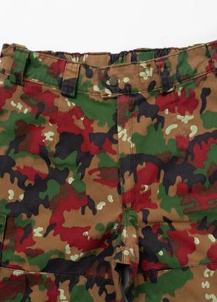Vintage swiss army alpenflage combat pants trousers camo&nbsp;мужские камуфляжные брюки3 фото