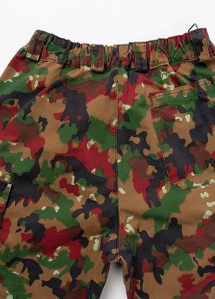 Vintage swiss army alpenflage combat pants trousers camo&nbsp;мужские камуфляжные брюки6 фото
