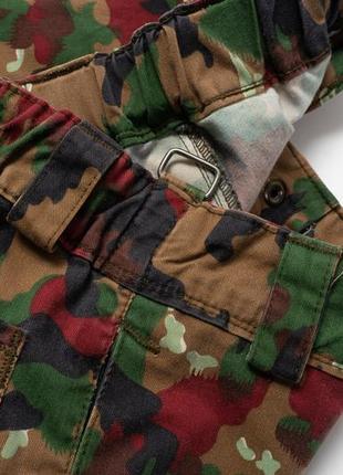 Vintage swiss army alpenflage combat pants trousers camo&nbsp;мужские камуфляжные брюки7 фото