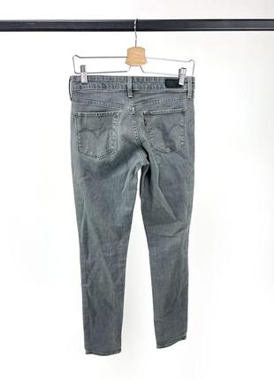 Джинсы фирменные levis, demi curve, серые2 фото